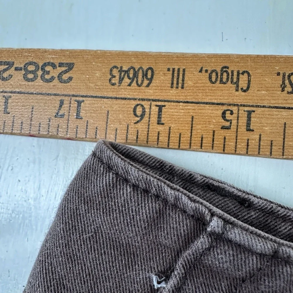 Y2K‎ Banana Republic Baggy Cargo Shorts Men Actual 33 x 11 Brown Cotton Military